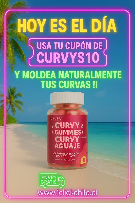 🍓 Curvy Gummies – Realza tu Figura de Forma Natural y Deliciosa