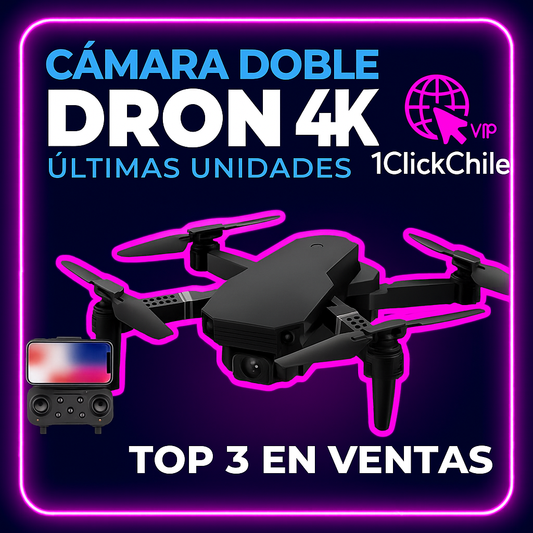 🚁 Dron E88 Pro con Cámara Dual 4K ¡El mini dron perfecto para tus aventuras aéreas! 🎮