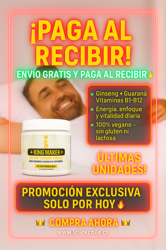 👑KING MAKER 🔥 COMPRA AHORA —  PAGA AL RECIBIR  🔥 EXITO EN VENTAS, ULTIMAS UNIDADES   🛒