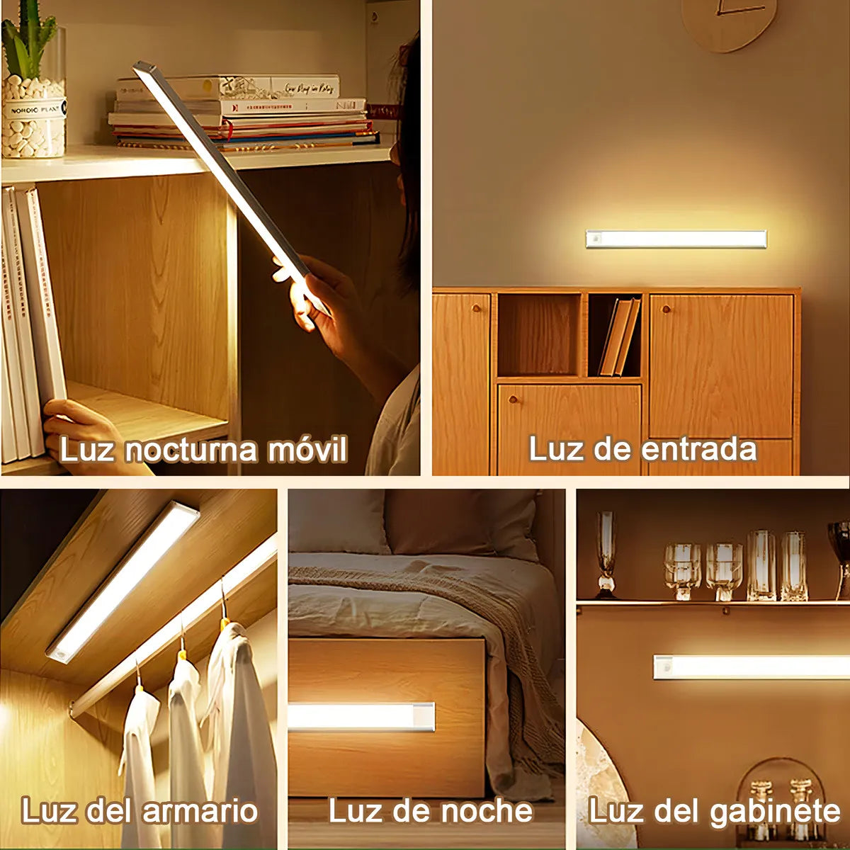 💡 ¡ILUMINA CADA RINCÓN CON LA LUZ INTELIGENTE QUE SE ACTIVA SOLA!