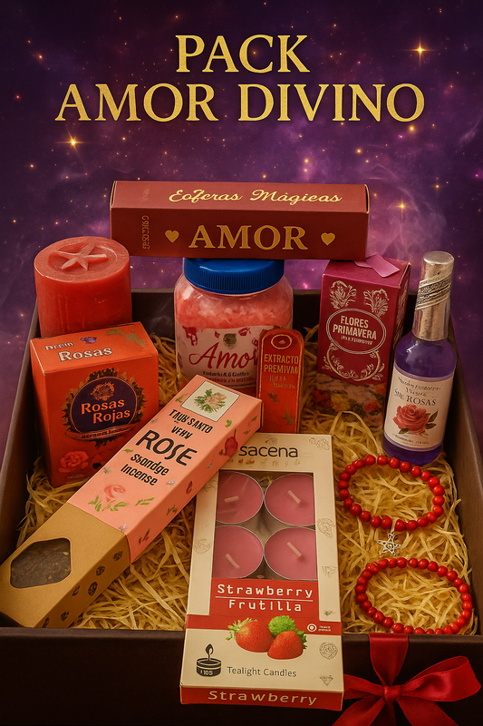 ❤️ PACK AMOR DIVINO 2025–2026 💖 “Activa tu vibración del amor. Atrae conexión, dulzura y armonía.”